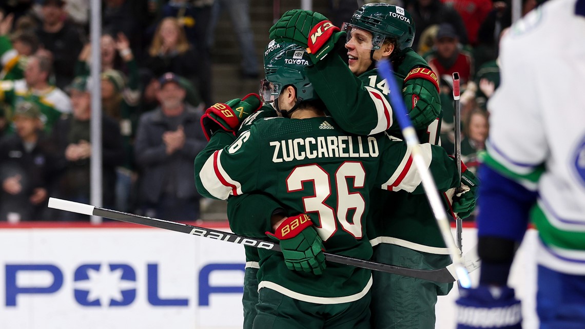The Wild made their win over the Canucks a perfect 10 [Video]