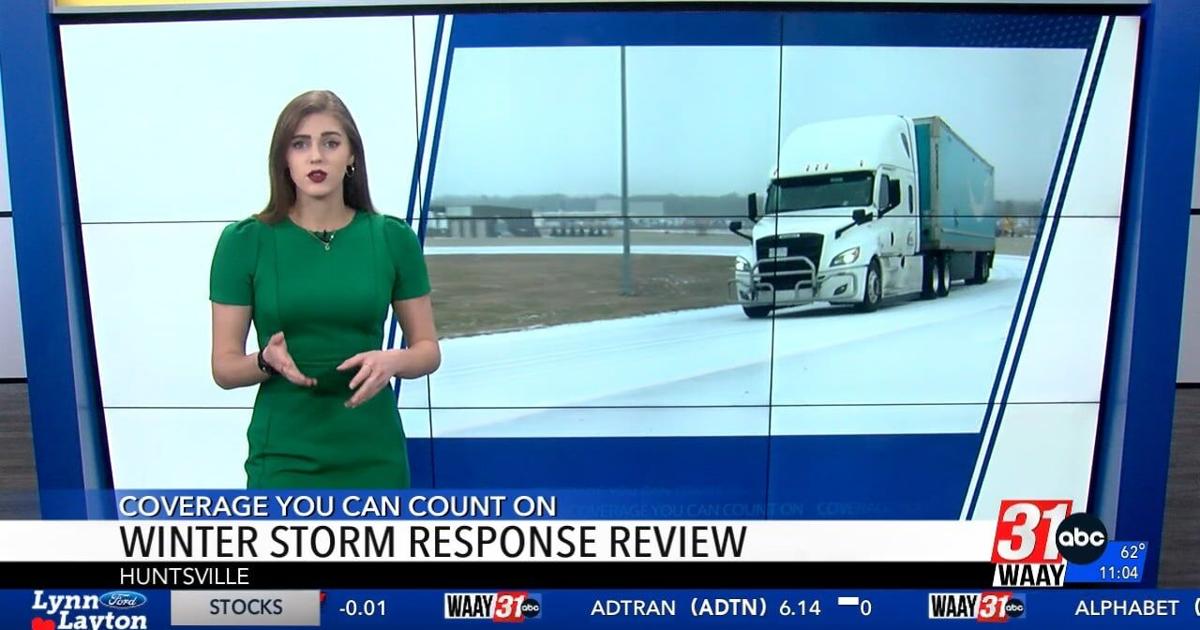 Huntsville reviewing winter storm response | Video