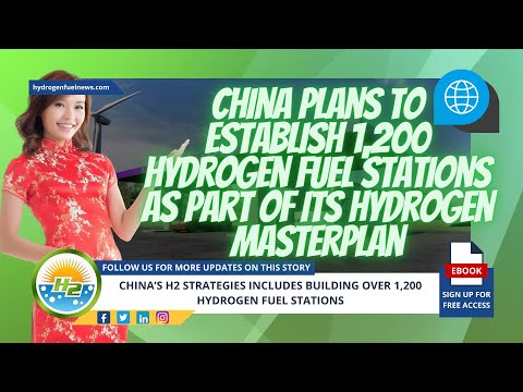 China plans to build over 1,200 hydrogen fuel stations as part of its hydrogen strategies. [Video]