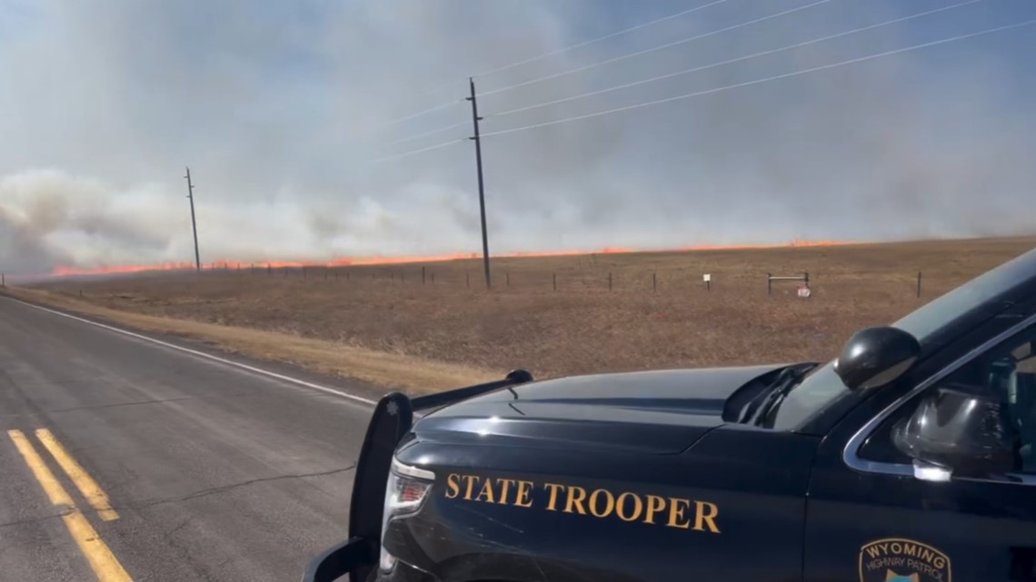 I-25 reopens at Colorado-Wyoming border after wildfire [Video]