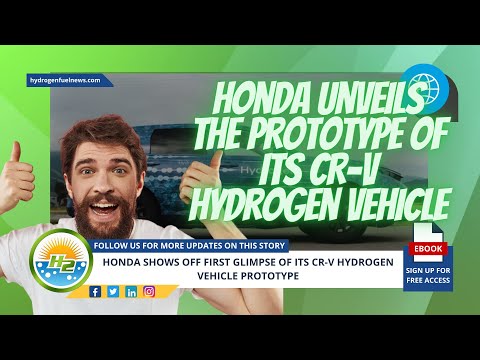 Honda reveals prototype of CR-V hydrogen vehicle [Video]