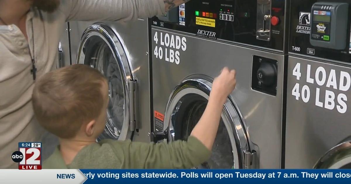 Bay City laundromat hosting benefit for low-income | Video