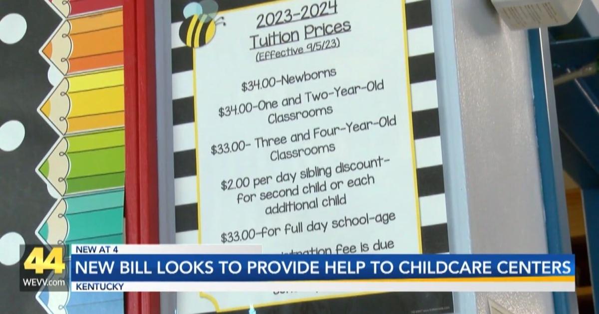 A new bill will look to help Kentucky childcare centers | Video