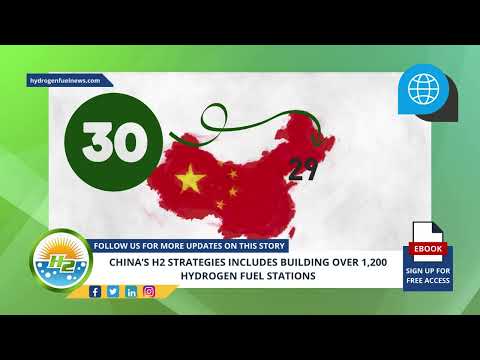 China plans to build over 1,200 hydrogen fuel stations as part of its hydrogen strategies. [Video]