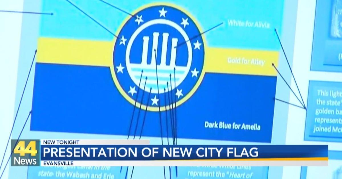 Presentation of the new Evansville city flag | Video