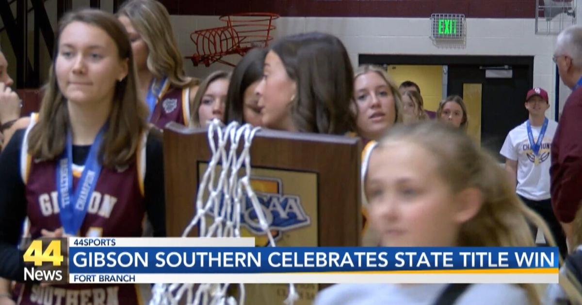Gibson Southern celebrates State Championship victory | Video