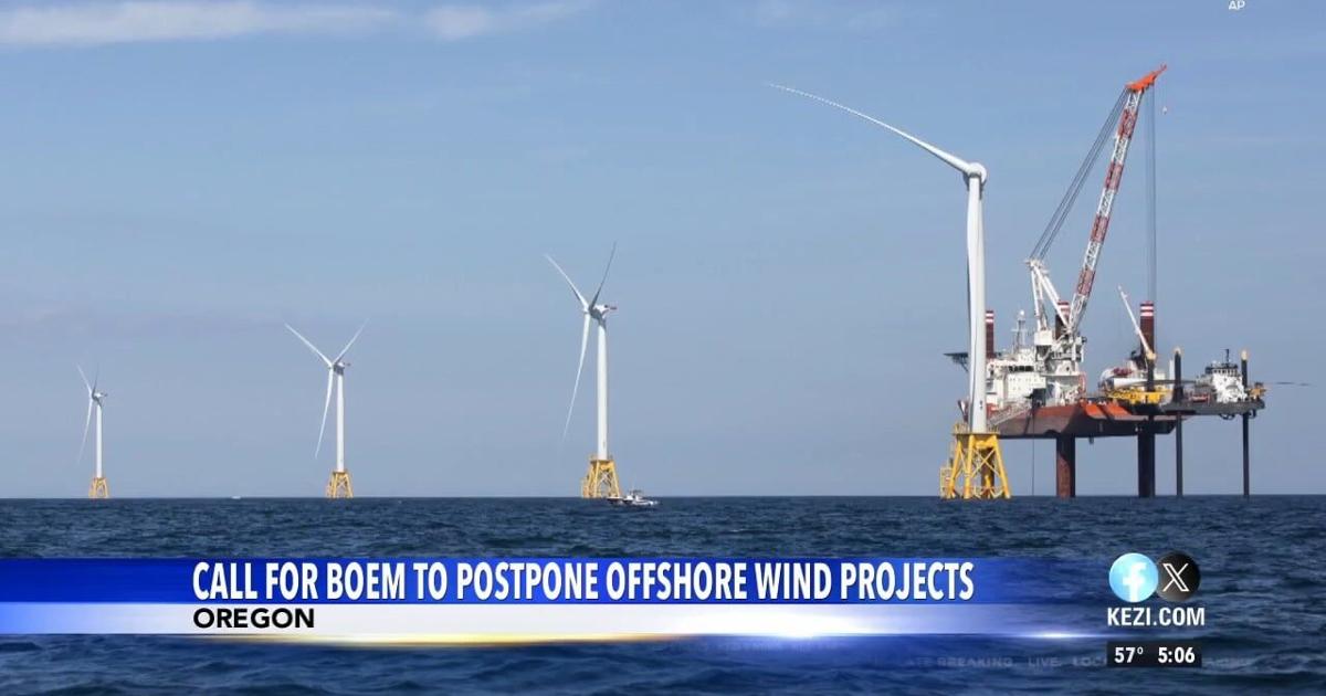 Lawmakers call for halt to offshore wind projects | Video