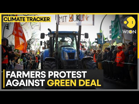 European farmers renew protests, thousands gather near EU headquarters | WION Climate Tracker [Video]