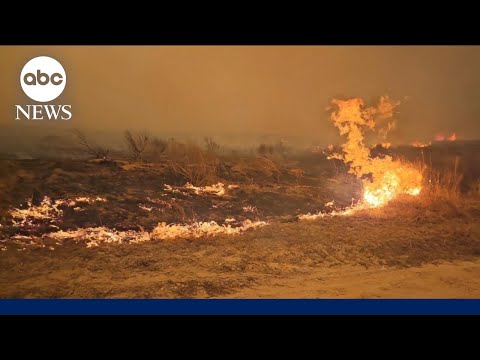 Wildfire emergency in Texas panhandle fueled by wind [Video]