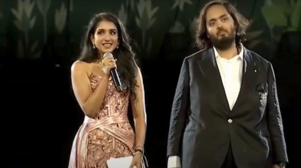Anant Ambani and Radhika Merchant address guests on Day 2 of pre-wedding festivities [Video]