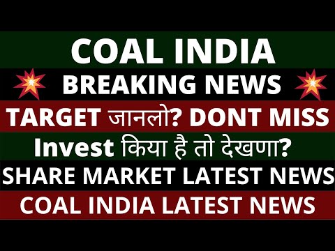 Coal India Share Latest News | Coal India Share News Today | Share Market Latest News [Video]