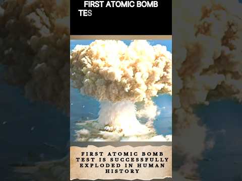 FIRST ATOMIC BOMB TEST IN HUMAN HISTORY (Mexico) [Video]