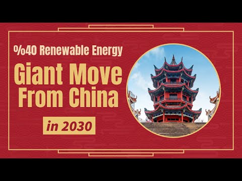 Giant Move from China: 40% Renewable Energy in 2030! [Video]