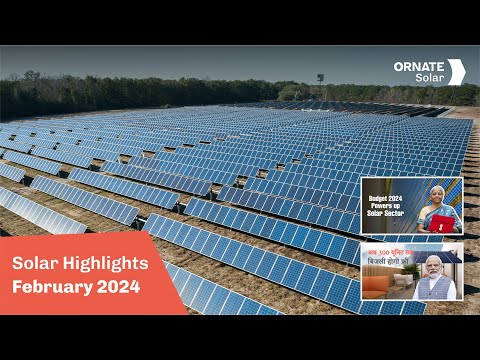 Top Solar Developments from February 2024 | India Solar Highlights [Video]