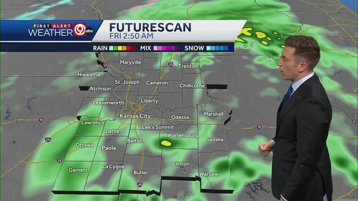 Get ready Kansas City! Scattered storms will close out the week [Video]