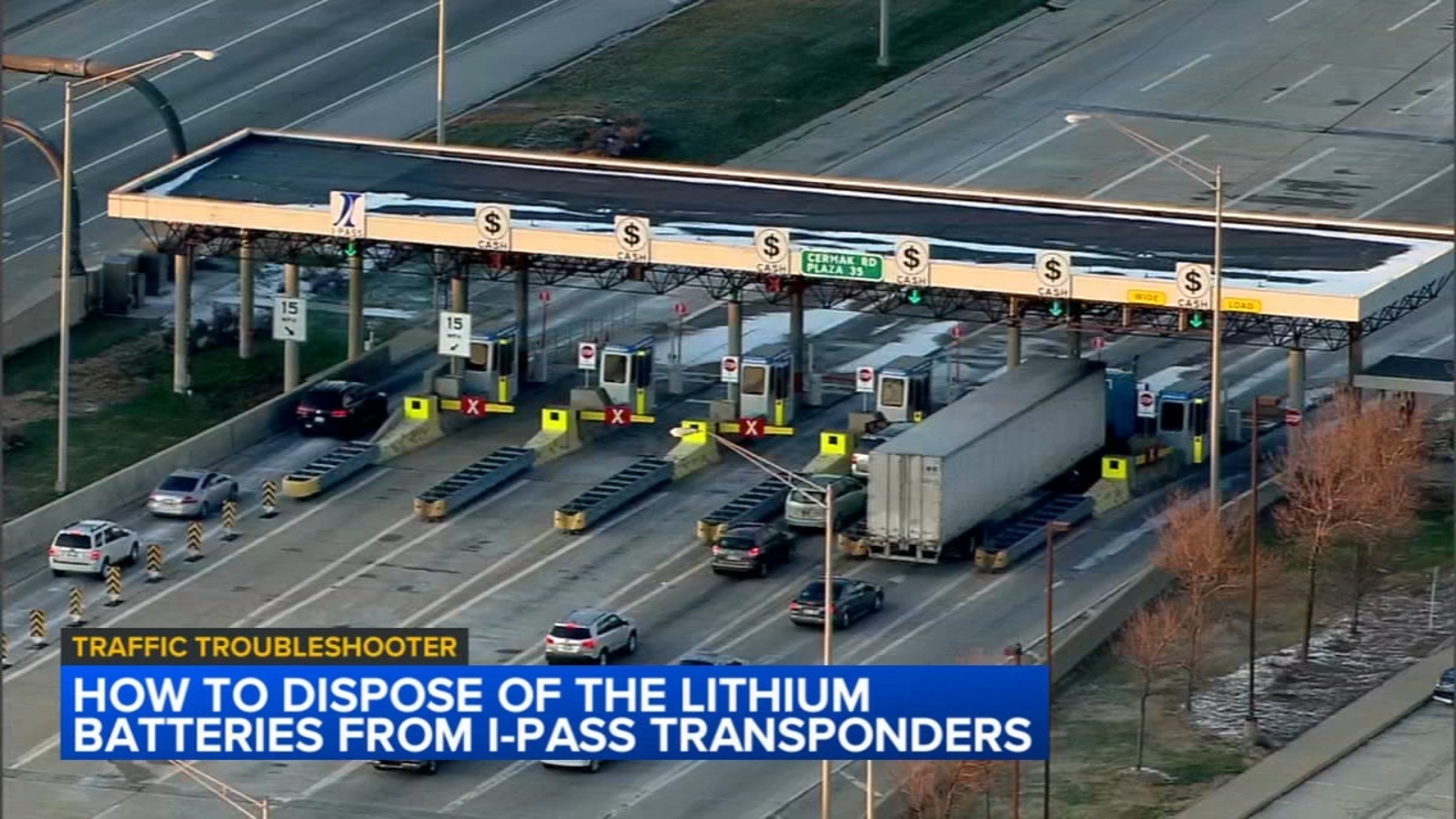 Where to recycle lithium batteries: how to safely dispose old transponders as Illinois Tollway rolls in new I-PASS sticker tags [Video]