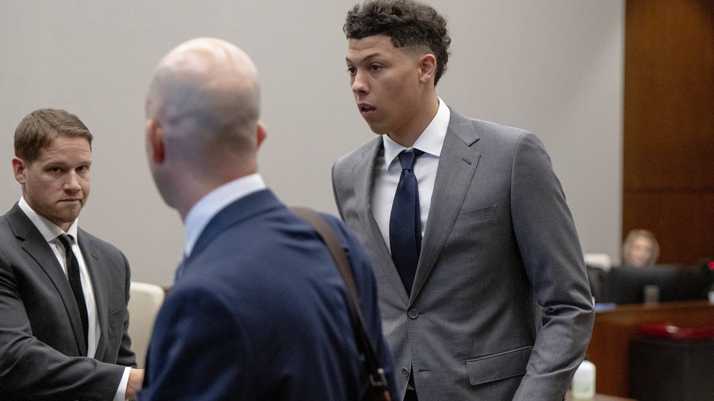 Jackson Mahomes, brother of KC Chiefs quarterback, sentenced to probation in assault case  Boston 25 News [Video]