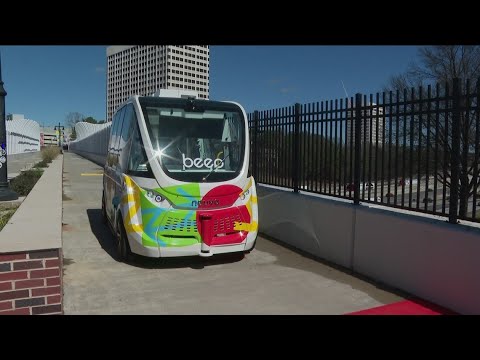 Self-driving vehicles engaging Cobb County students in STEM [Video]