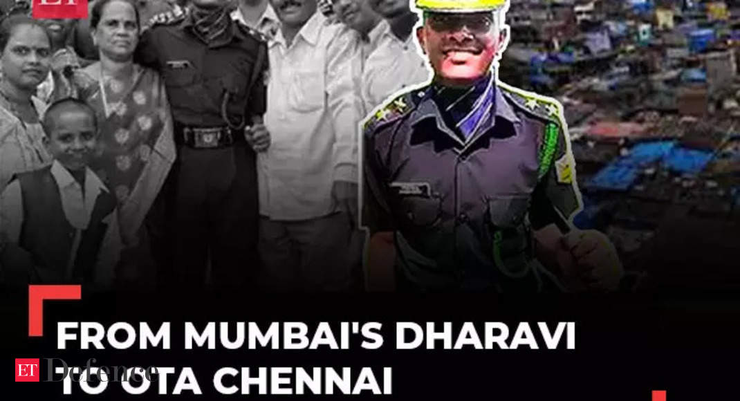 indian army: From Mumbai’s Dharavi to OTA Chennai: The Inspirational Journey of Lt Umesh Keelu – The Economic Times Video