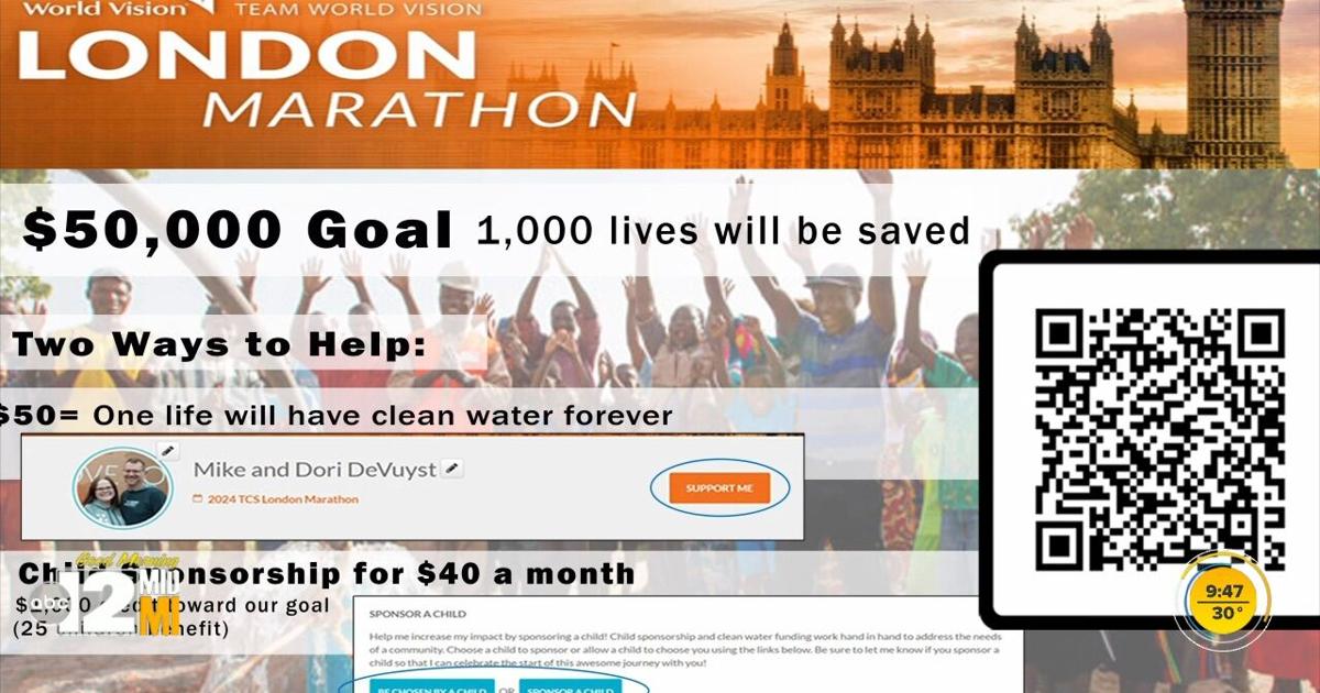 Flushing couple runs to raise money for clean water | Good Morning Mid-Michigan [Video]