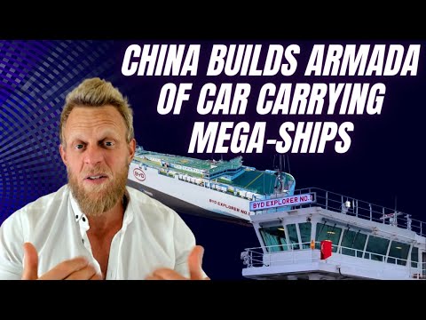 Chinese EV companies are building MEGA car ships as fast as possible [Video]