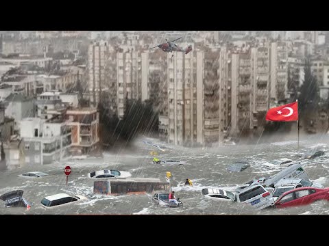 Natural Disasters Caught On Camera around the world today 2024! Antalia Turkey Flooding [Video]