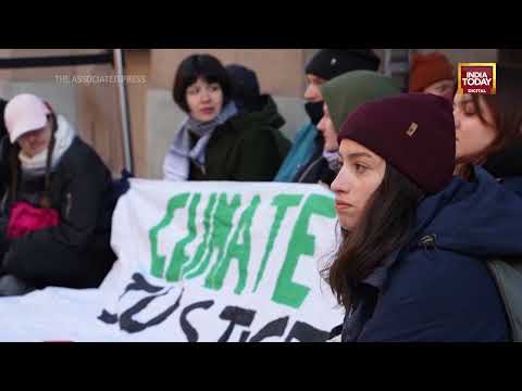Greta Thunberg Leads Climate Protesters In Blockade At Swedish Parliament [Video]