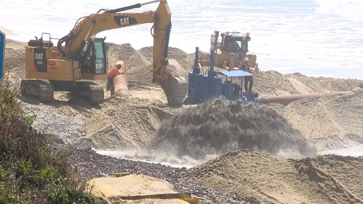Encinitas sand replenishment project underway  NBC 7 San Diego [Video]