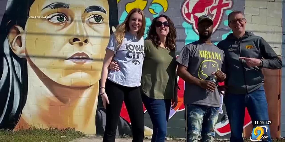 Mural honors Caitlin Clark in Indianapolis [Video]