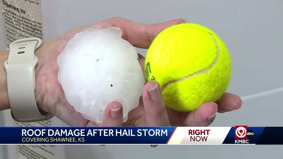 Kansas City cleans up after large hail hits the metro [Video]