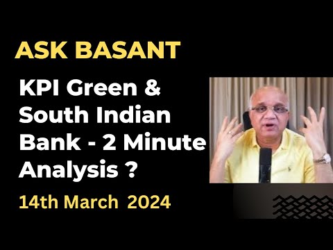 KPI Green & South Indian Bank – 2 Minute Analysis ? [Video]