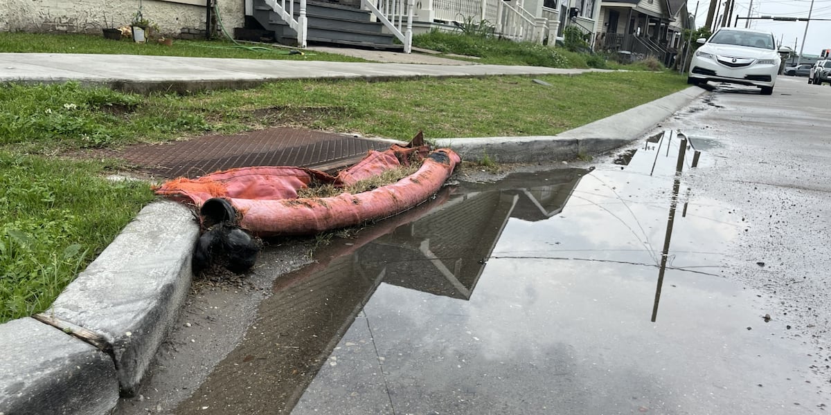New Orleans still playing catchup on catch basins, diagnosing downed S&WB turbine [Video]