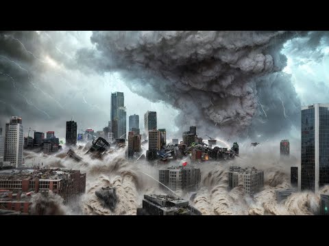 TOP 30 minutes of natural disasters! The biggest storm in USA history was caught on camera! [Video]