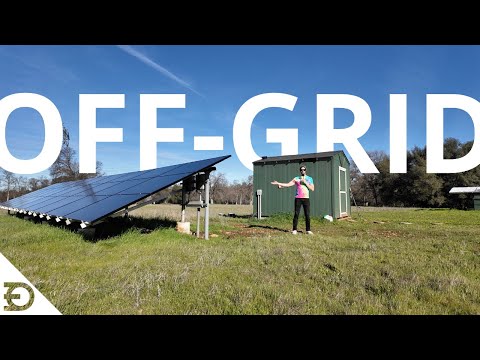 OFF-GRID HOME THEATER?! | Off-Grid Living | Solar Power [Video]