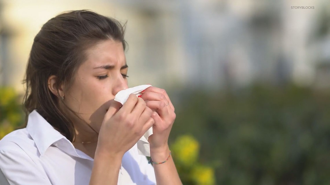 Allergy season begins early in Portland [Video]