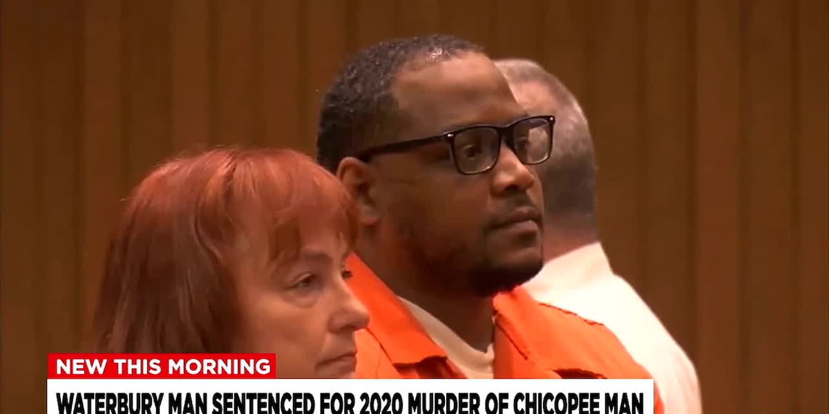 Waterbury man sentenced to 29 years in prison for 2020 murder of Chicopee man [Video]