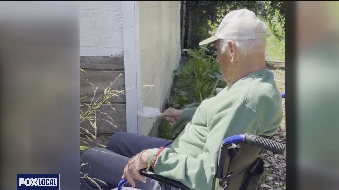 102-year-old Oakland man ordered to clean up graffiti on fence or pay thousands [Video]