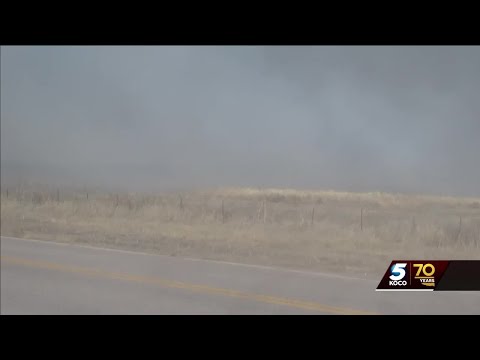 Wildfires prompt evacuations in Harper County [Video]