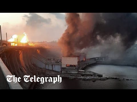 Dnipro dam hit as Russia launches strikes across Ukraine [Video]