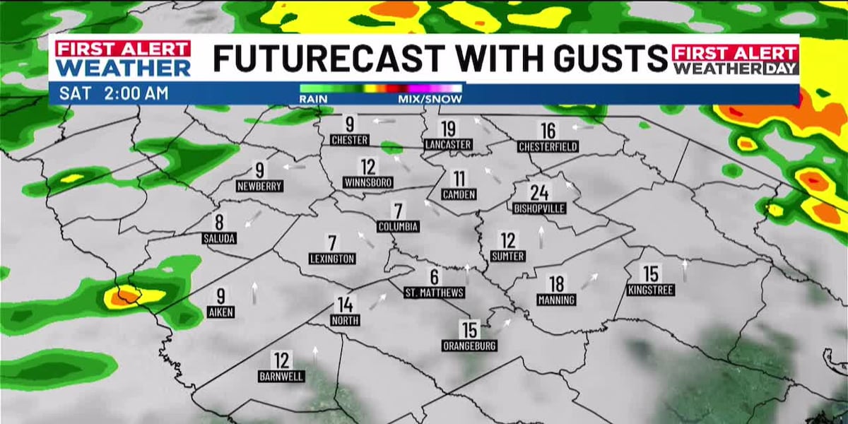 First Alert Weather – Heavy rain returns this evening and tonight. [Video]
