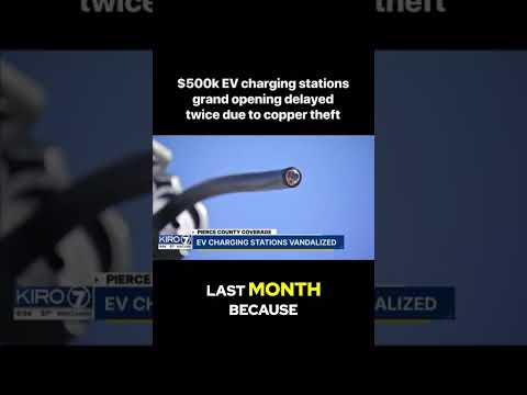SUMNER SHOCKWAVE: EV Charging Station STRIPPED Bare, Thieves Run Wild [Video]