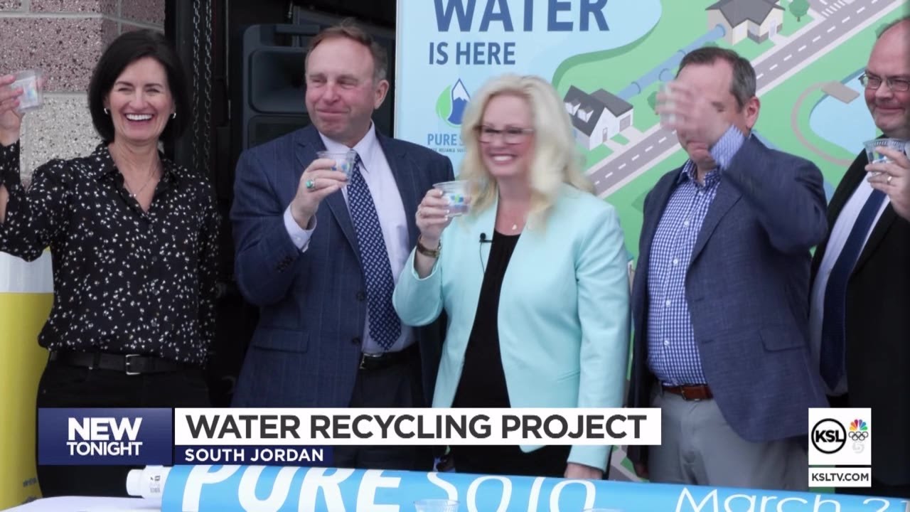 Video: South Jordan combats water scarcity with new recycling water technology [Video]