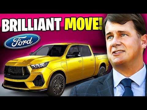 Ford CEO Introduces ALL NEW $20k Pickup Truck & Shakes Up The Whole Industry! [Video]