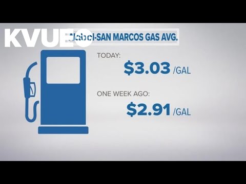 Gas prices in Austin starting to rise again [Video]