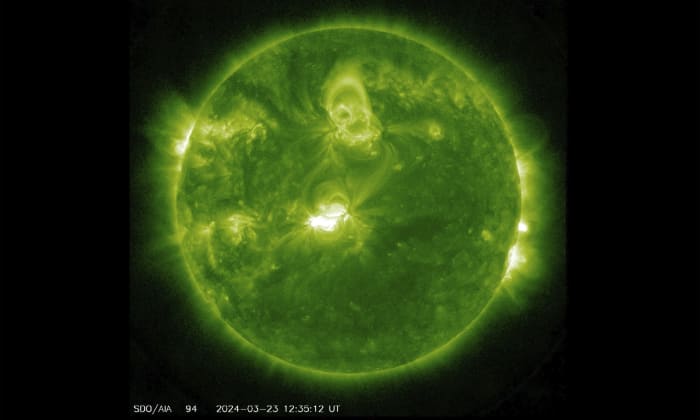 Geomagnetic storm from a solar flare could disrupt radio communications and create a striking aurora [Video]