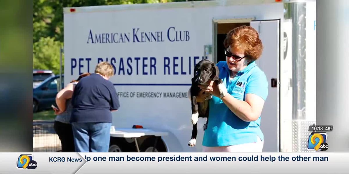 Trailers help pets impacted by natural disasters [Video]