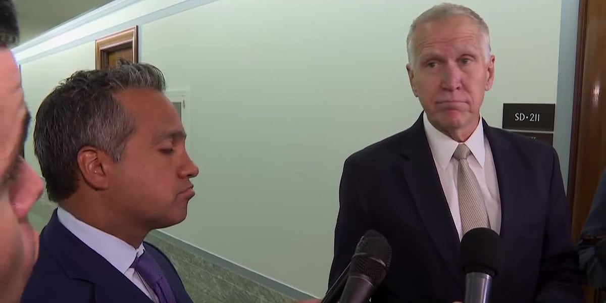 Sen. Tillis addresses threats, says something must be done about social media [Video]