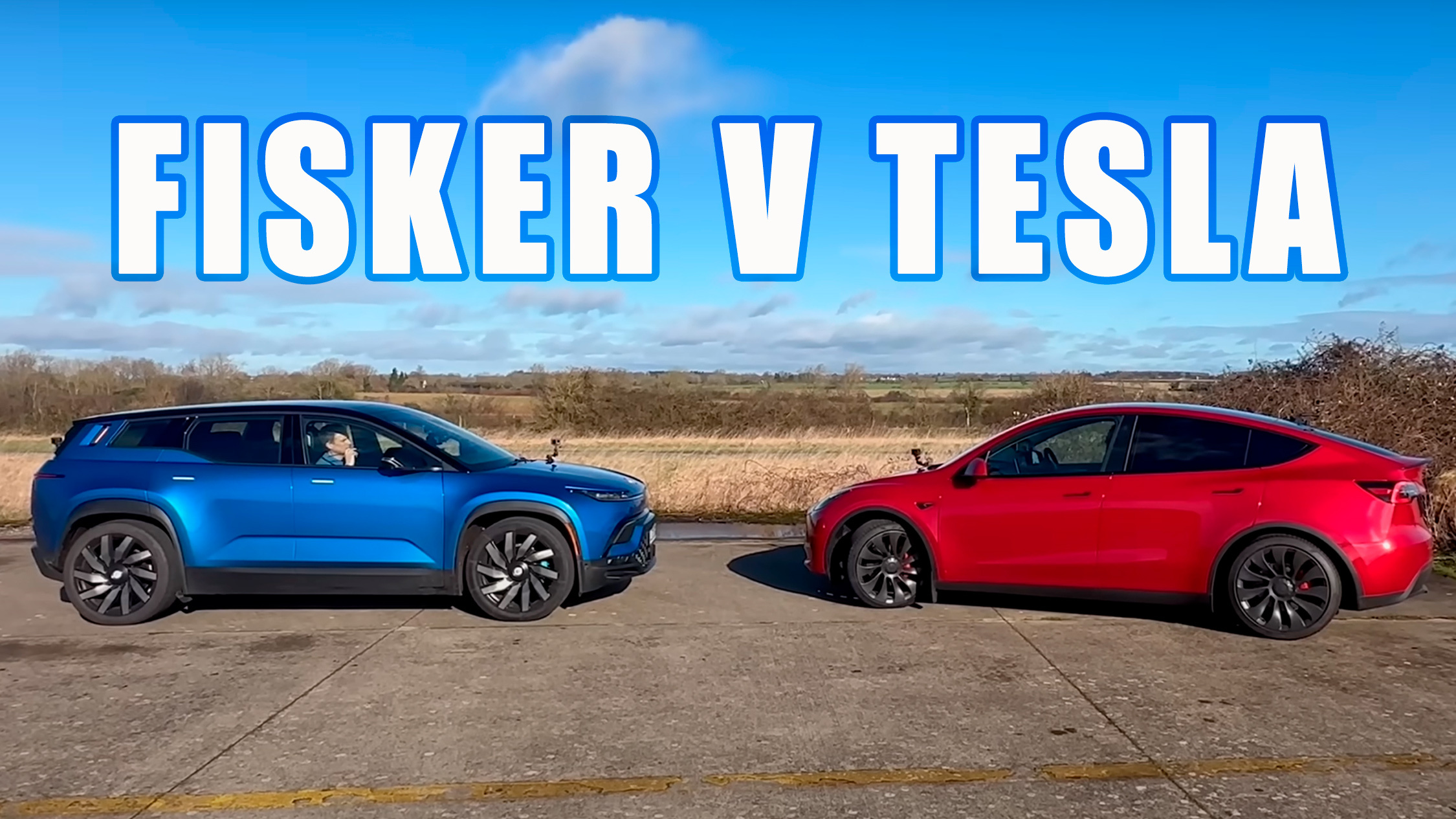 Fisker Ocean Races Tesla Model Y Performance; Can It Get Some (Much Needed) Good Publicity? [Video]