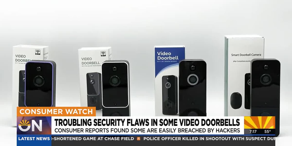 Serious security flaws discovered in video doorbells, experts say