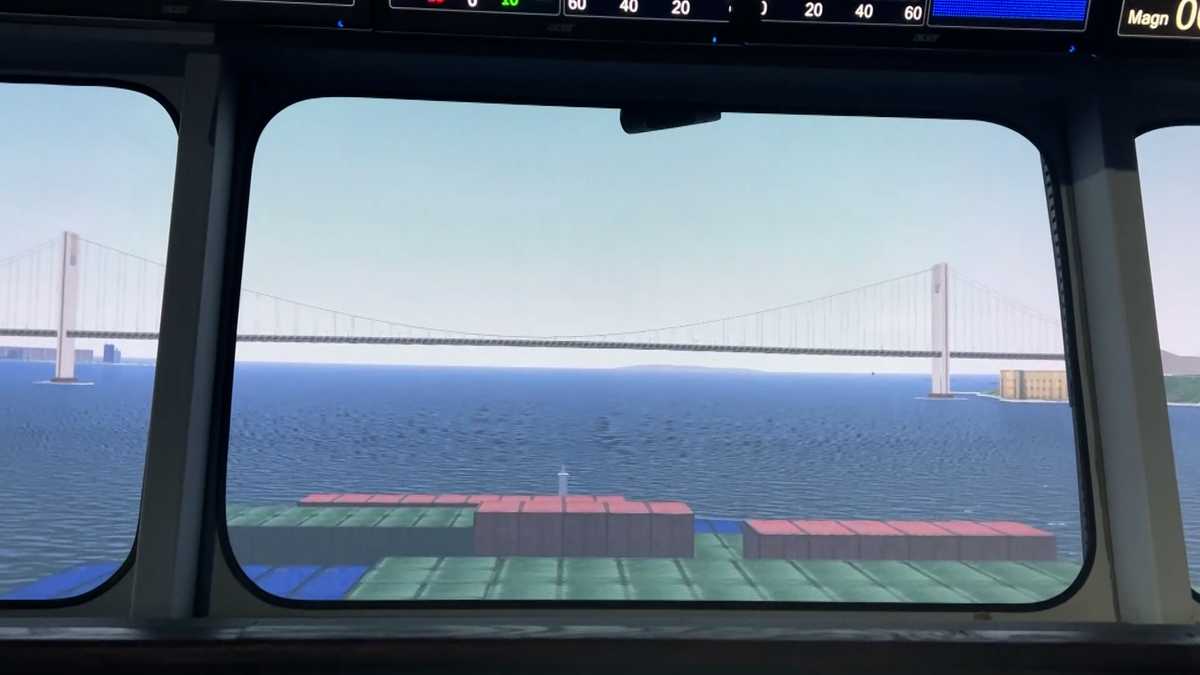 Inside look at Mass. Maritime Academy’s bridge simulator [Video]